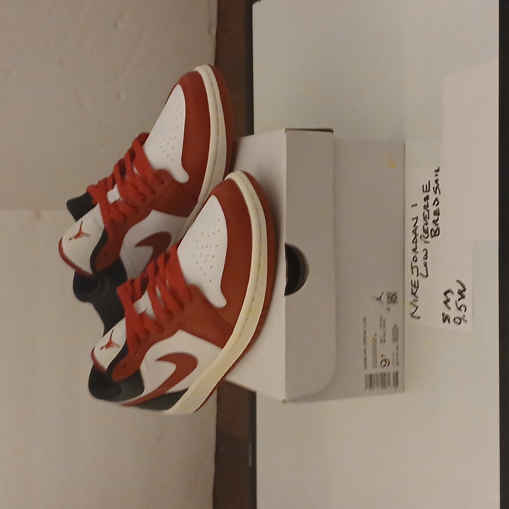 Nike Air Jordan 1 Low Reverse Bred Sail